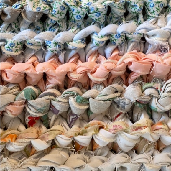 Vintage Rag Rug - Picture 3 of 5